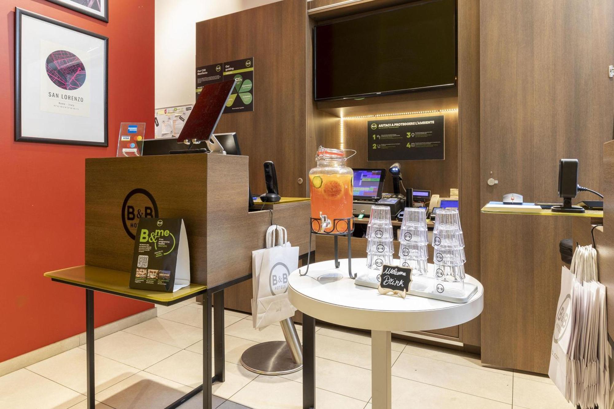 B&B Hotel Roma San Lorenzo Termini Exterior foto