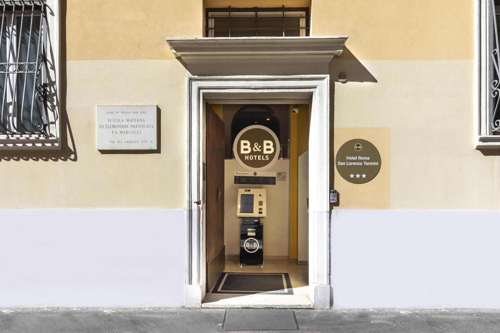 B&B Hotel Roma San Lorenzo Termini Exterior foto